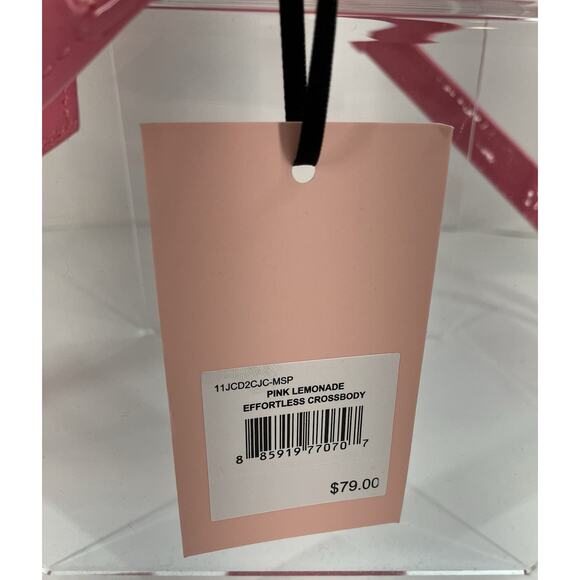 Juicy Couture Bag Pink Lemonade Effortless Crossbody NWT - Picture 10 of 13